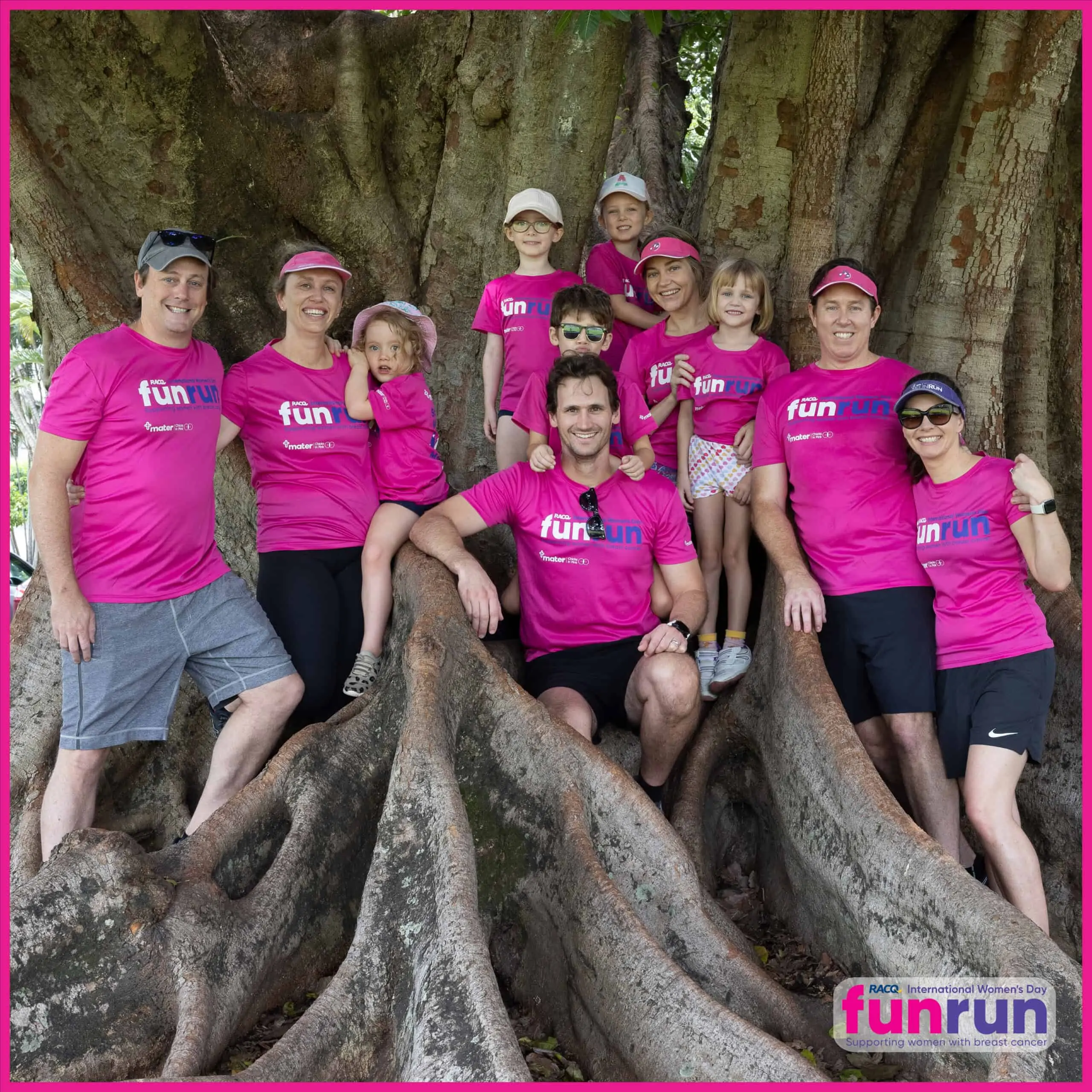 Dr. Ben Lancashire during the RACQ fun run